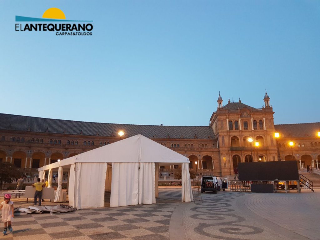 Carpas para carnaval en Andalucía