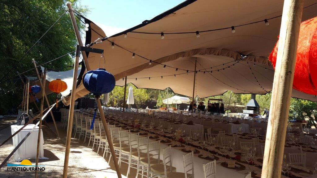 Carpas tensadas para eventos en Sevilla