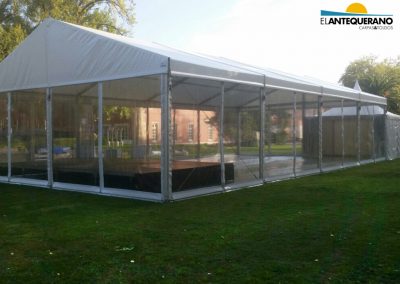 Carpas transparentes