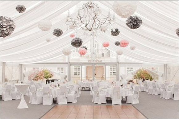 Decorar la carpa de tu boda